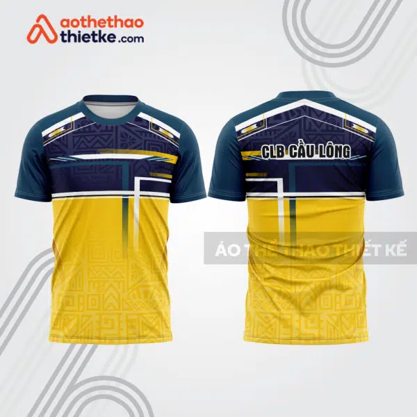 Mẫu thiết kế áo thi đấu cầu lông cl1168