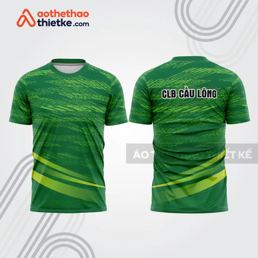 Mẫu thiết kế áo thi đấu cầu lông cl1173