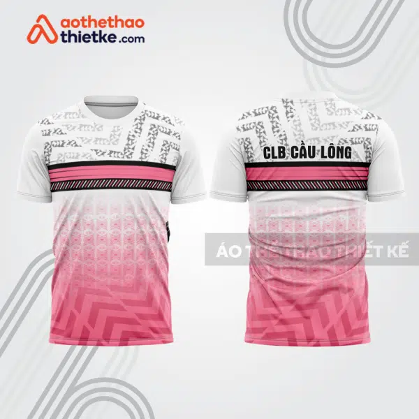 Mẫu thiết kế áo thi đấu cầu lông cl1178
