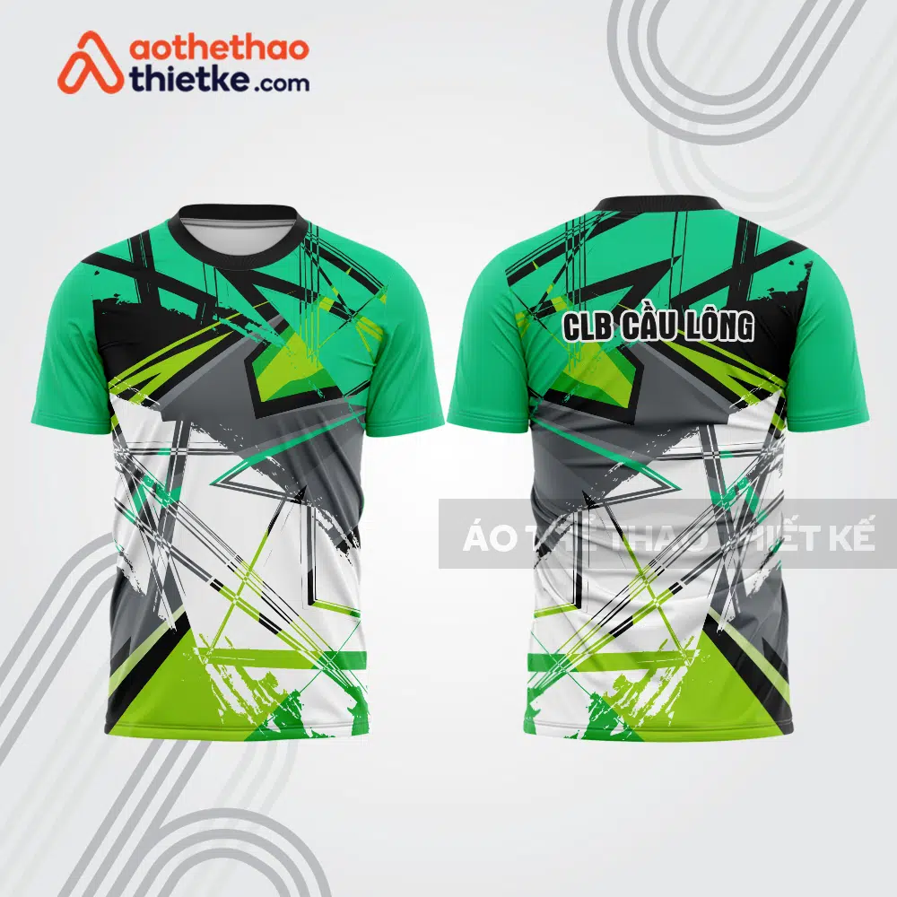 Mẫu thiết kế áo thi đấu cầu lông cl1181