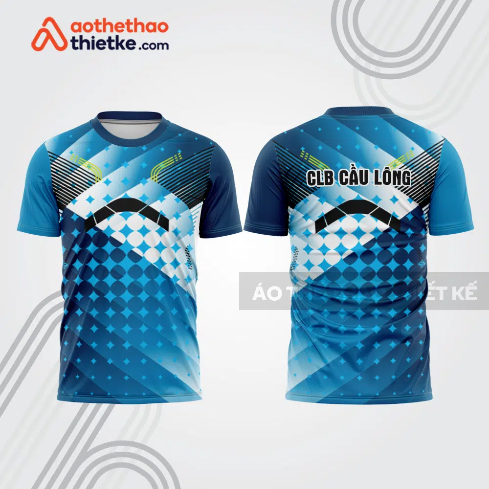 Mẫu thiết kế áo thi đấu cầu lông cl1182