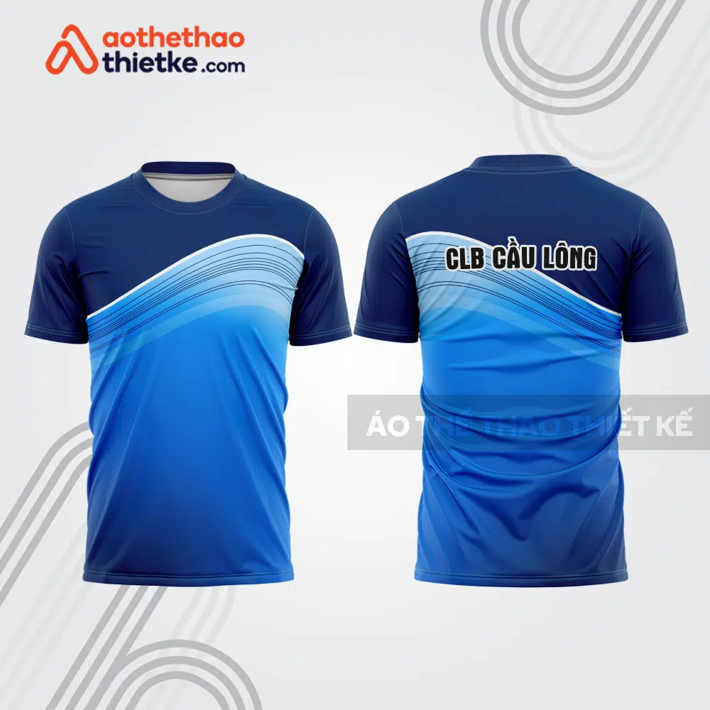 Mẫu thiết kế áo thi đấu cầu lông cl1185