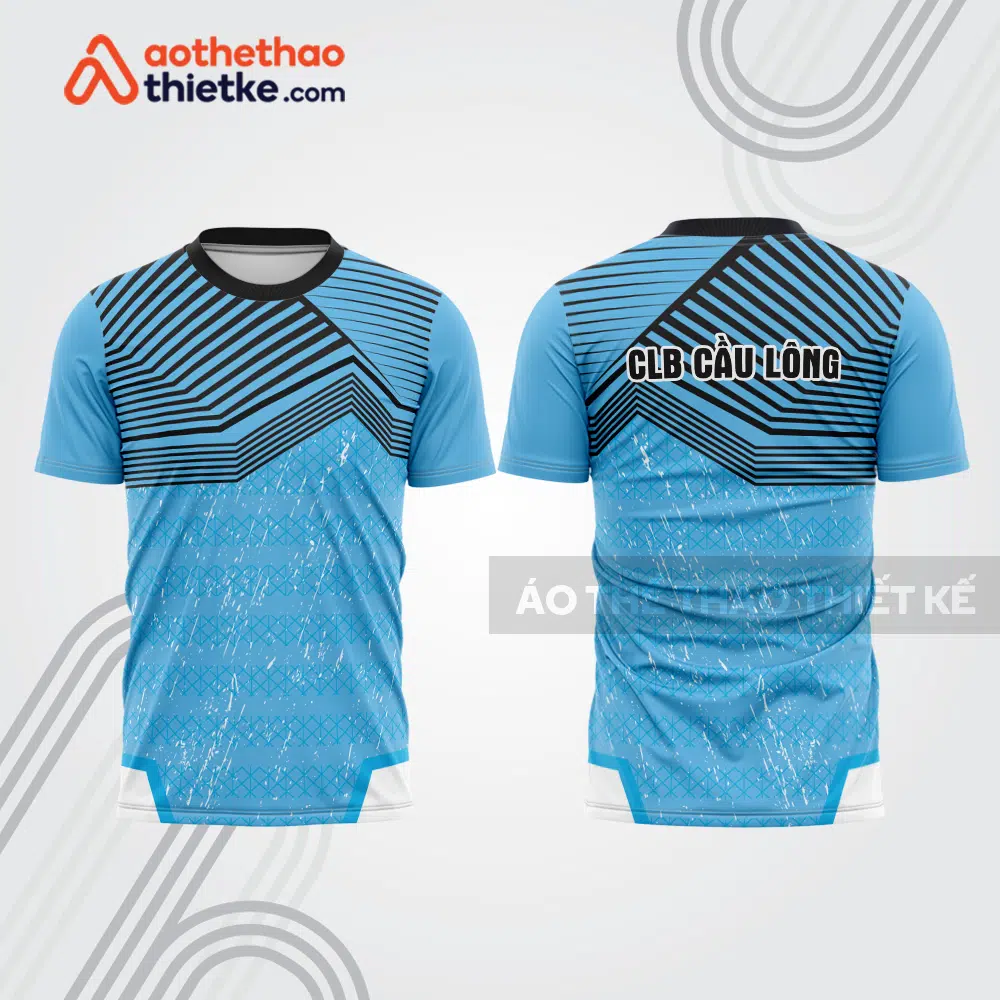 Mẫu thiết kế áo thi đấu cầu lông cl1186