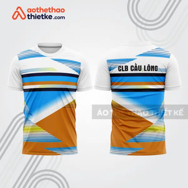 Mẫu thiết kế áo thi đấu cầu lông cl1190
