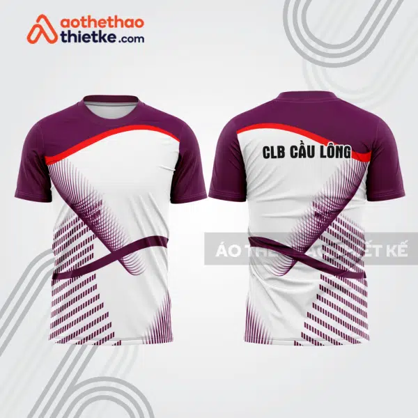 Mẫu thiết kế áo thi đấu cầu lông cl1191