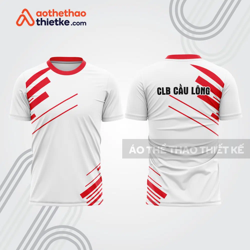 Mẫu thiết kế áo thi đấu cầu lông cl1193