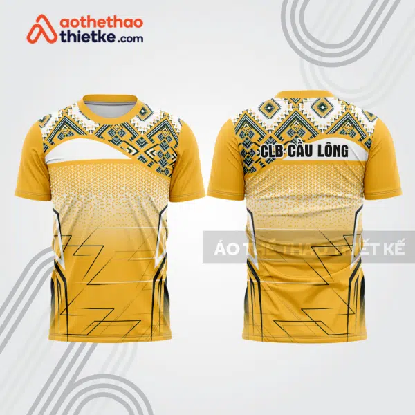 Mẫu thiết kế áo thi đấu cầu lông cl1195