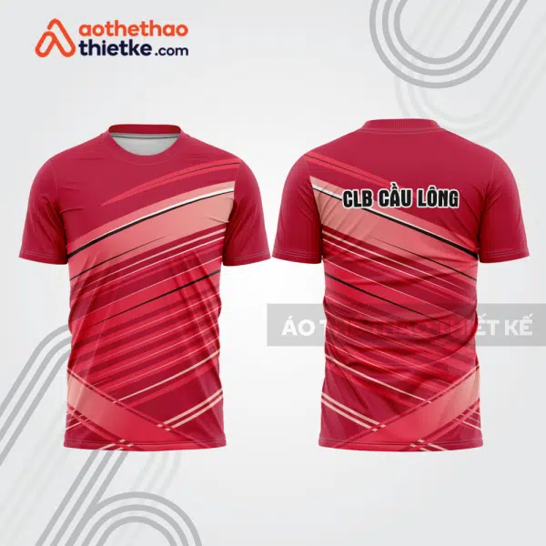 Mẫu thiết kế áo thi đấu cầu lông cl1197