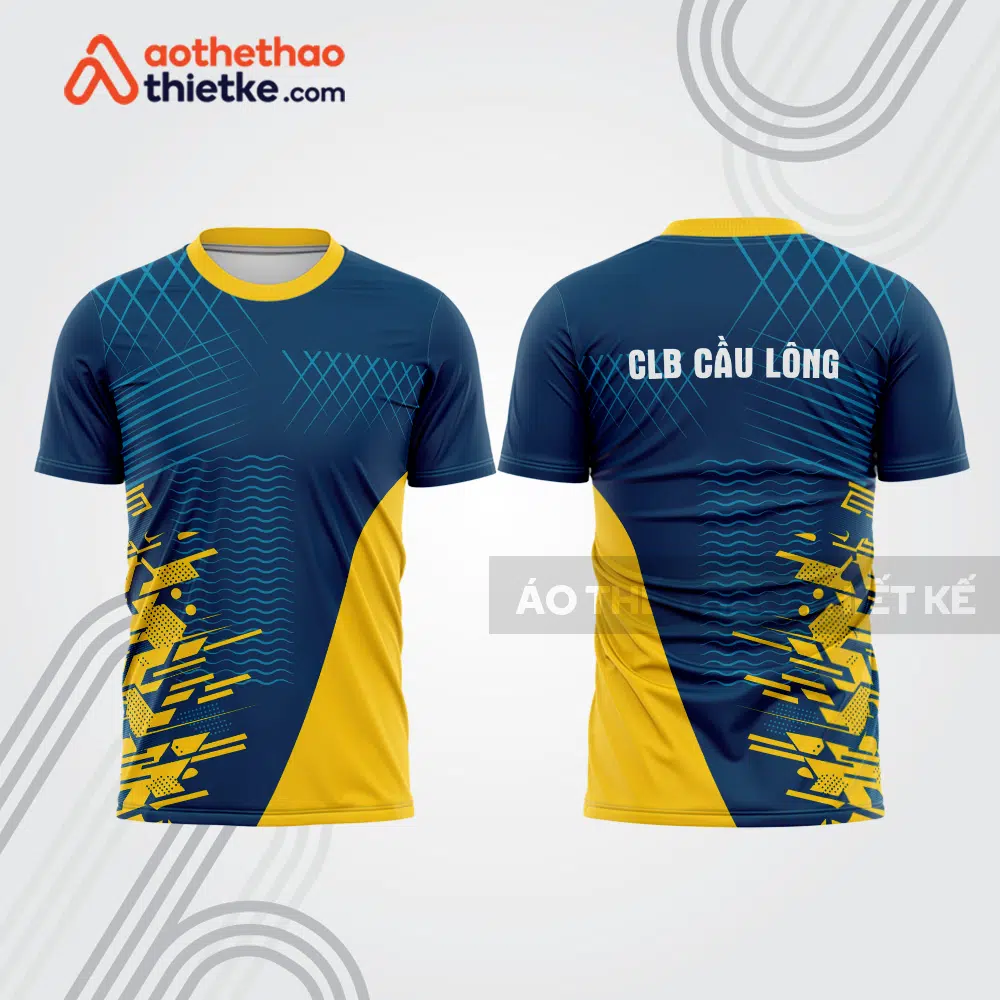 Mẫu thiết kế áo thi đấu cầu lông cl1198