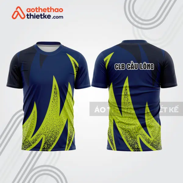Mẫu thiết kế áo thi đấu cầu lông cl1202