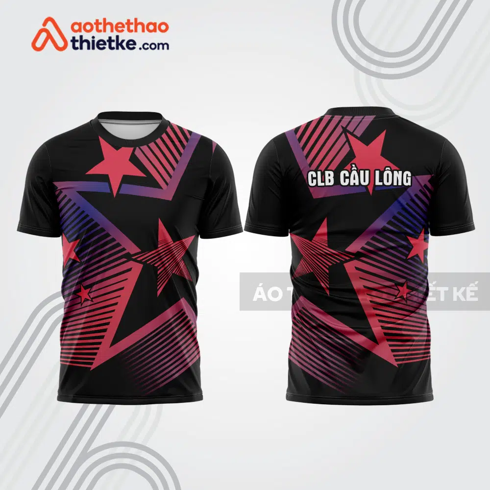 Mẫu thiết kế áo thi đấu cầu lông cl1203