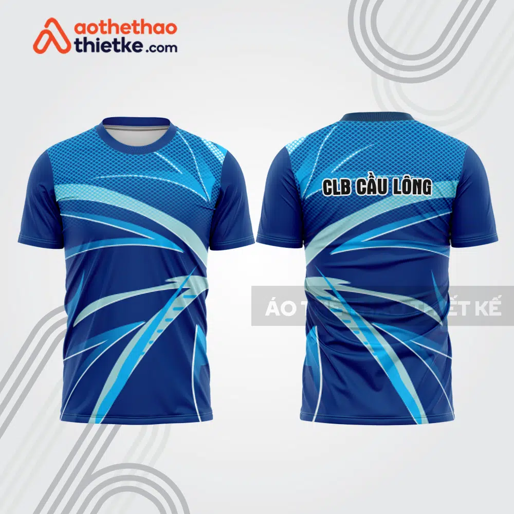 Mẫu thiết kế áo thi đấu cầu lông cl1205