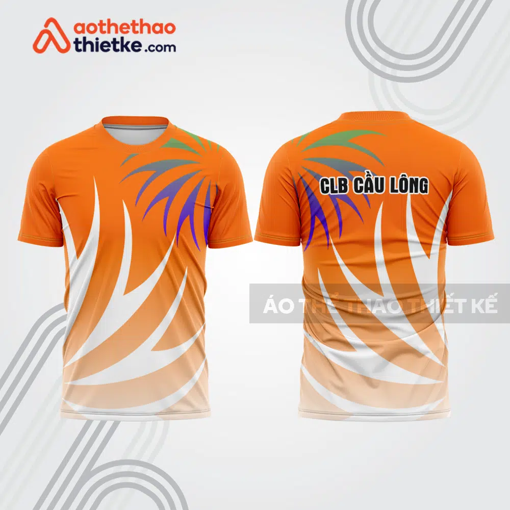 Mẫu thiết kế áo thi đấu cầu lông cl1214