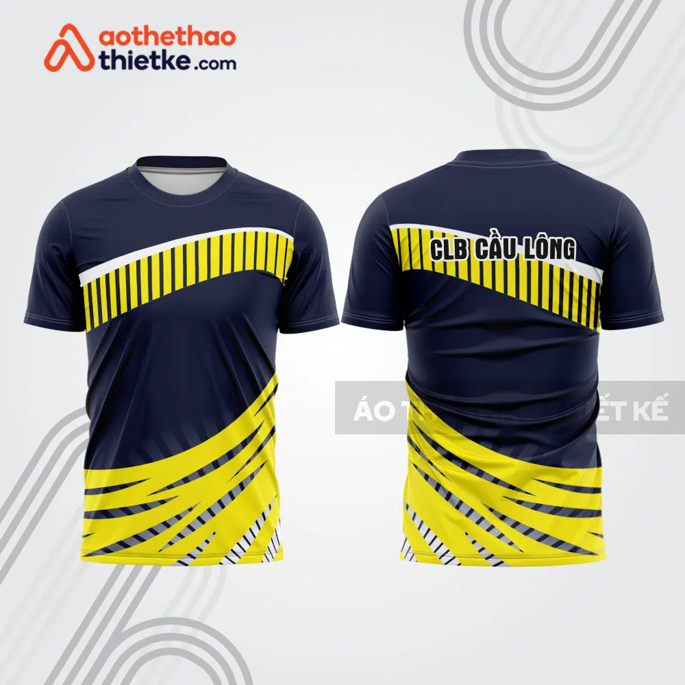 Mẫu thiết kế áo thi đấu cầu lông cl1215
