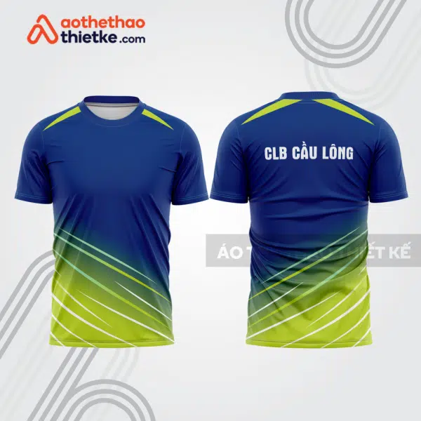 Mẫu thiết kế áo thi đấu cầu lông cl1220
