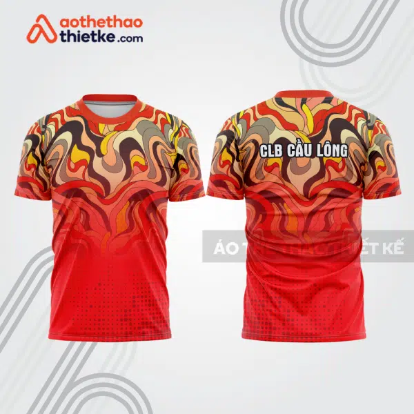 Mẫu thiết kế áo thi đấu cầu lông cl1226