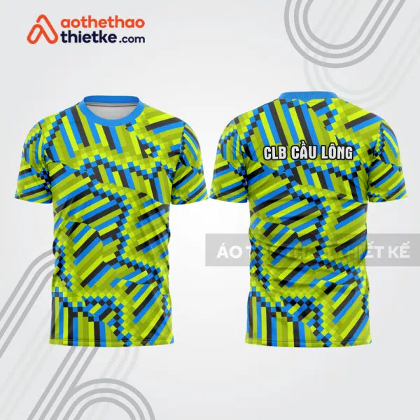 Mẫu thiết kế áo thi đấu cầu lông cl1232