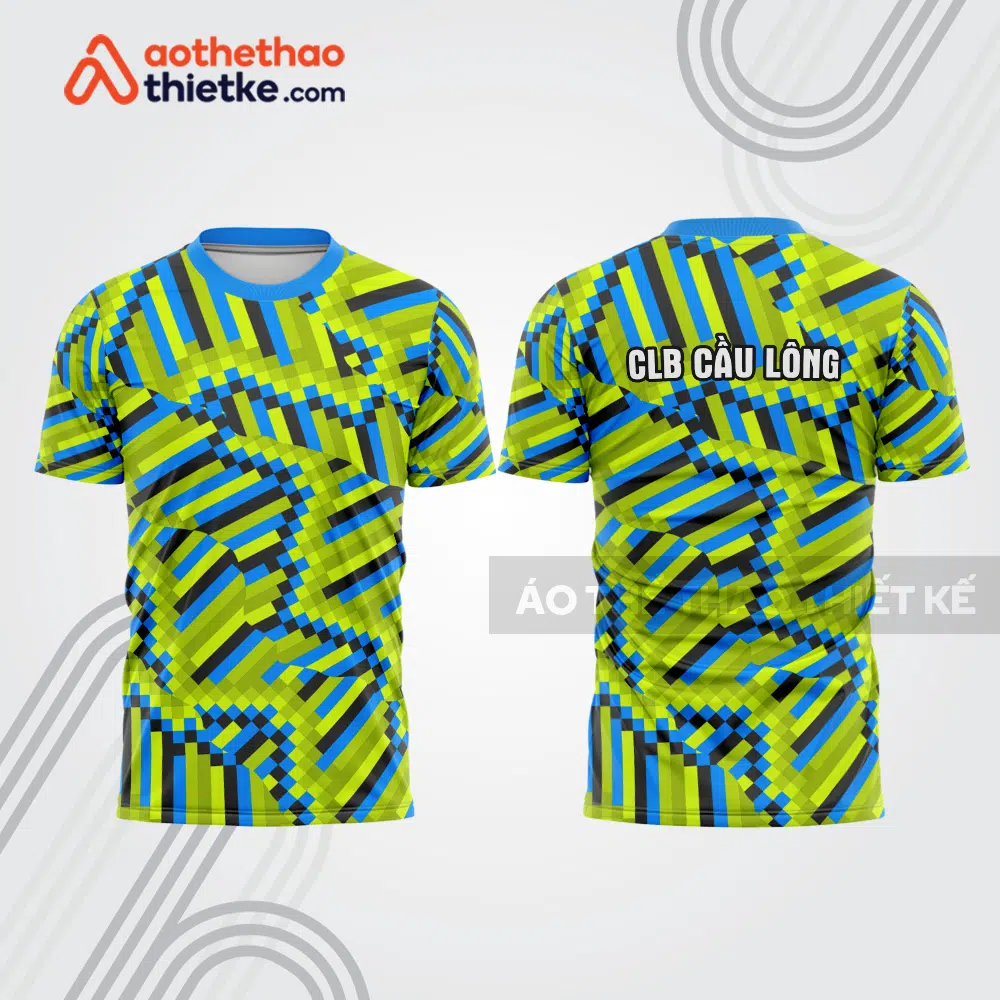 Mẫu thiết kế áo thi đấu cầu lông cl1232
