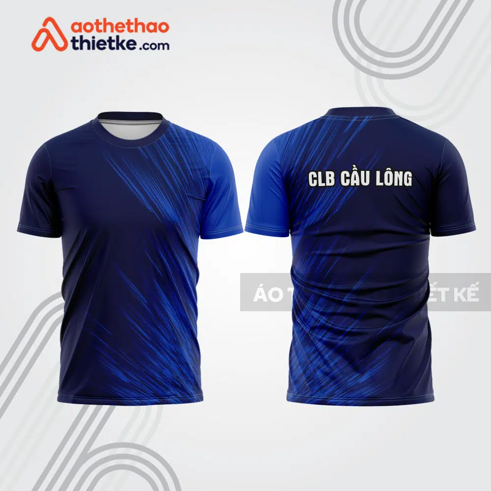 Mẫu thiết kế áo thi đấu cầu lông cl1233