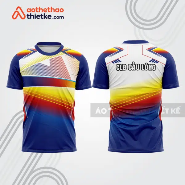 Mẫu thiết kế áo thi đấu cầu lông cl1235