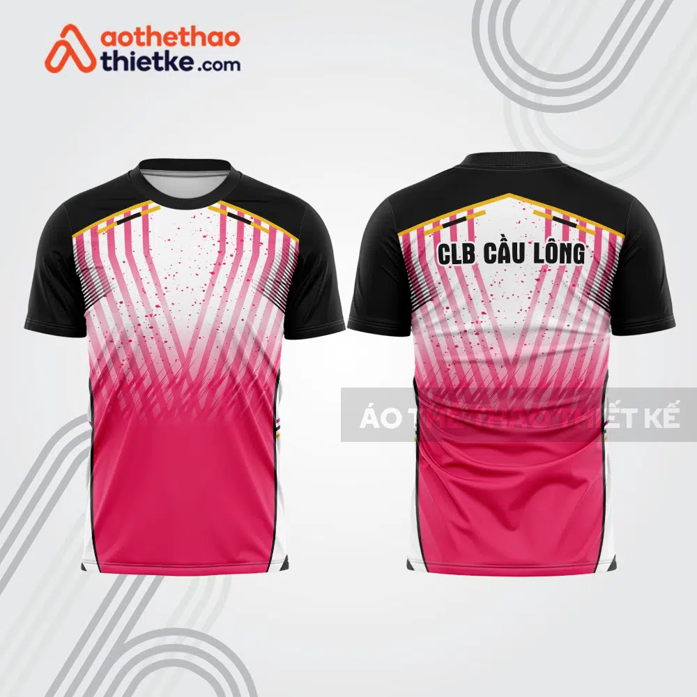 Mẫu thiết kế áo thi đấu cầu lông cl1239
