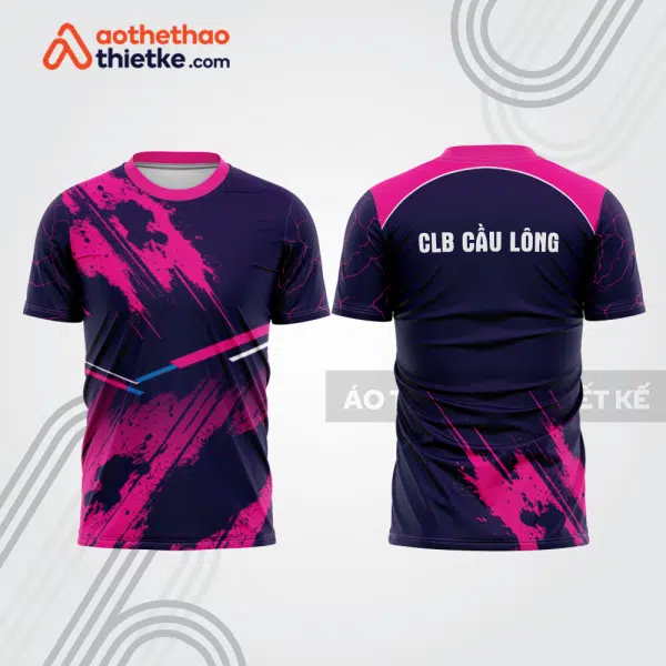 Mẫu thiết kế áo thi đấu cầu lông cl1240