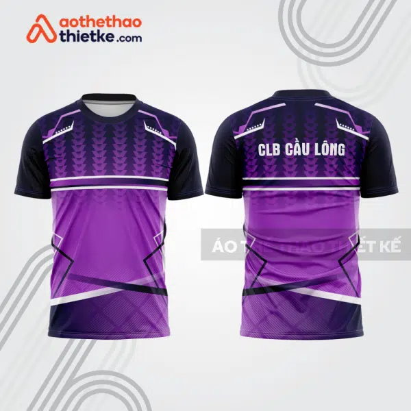 Mẫu thiết kế áo thi đấu cầu lông cl1241