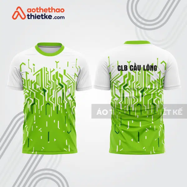 Mẫu thiết kế áo thi đấu cầu lông cl1242