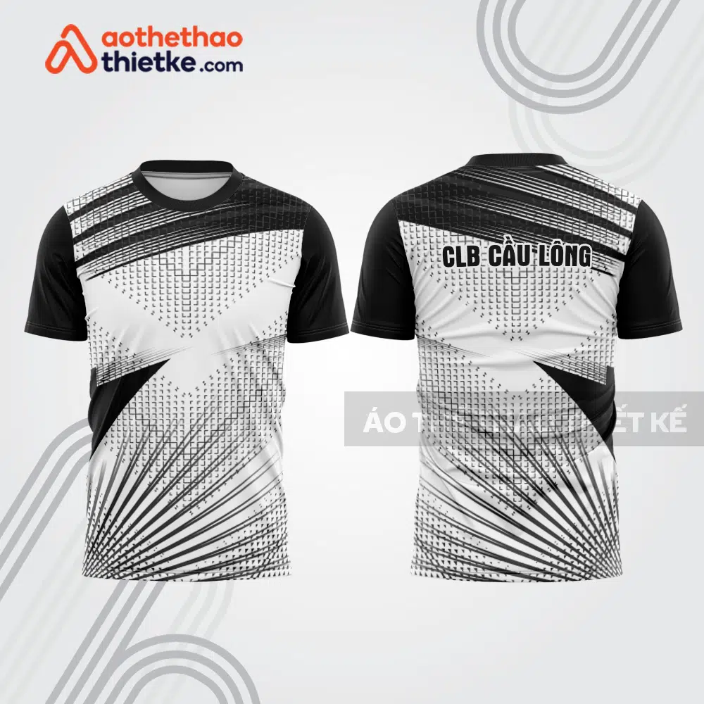 Mẫu thiết kế áo thi đấu cầu lông cl1243