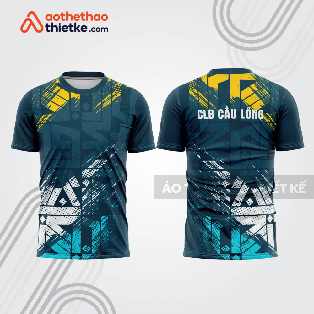 Mẫu thiết kế áo thi đấu cầu lông cl1247