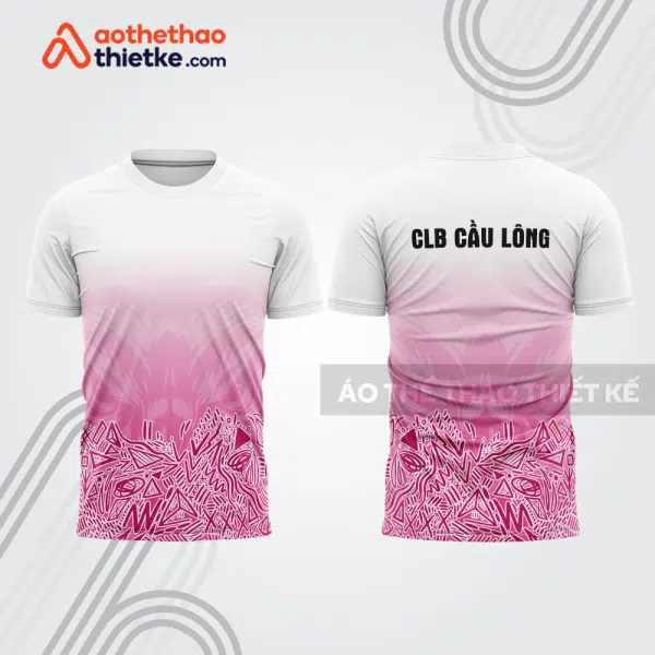 Mẫu thiết kế áo thi đấu cầu lông cl1248