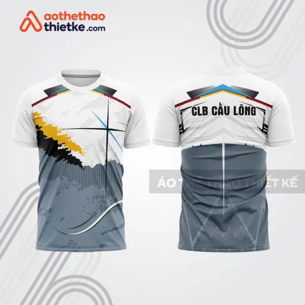 Mẫu thiết kế áo thi đấu cầu lông cl1255