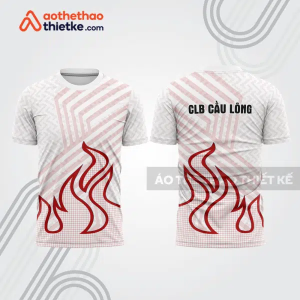 Mẫu thiết kế áo thi đấu cầu lông cl1256