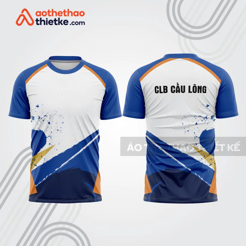 Mẫu thiết kế áo thi đấu cầu lông cl1257