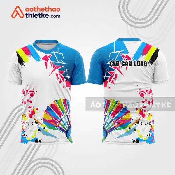 Mẫu thiết kế áo thi đấu cầu lông cl1258