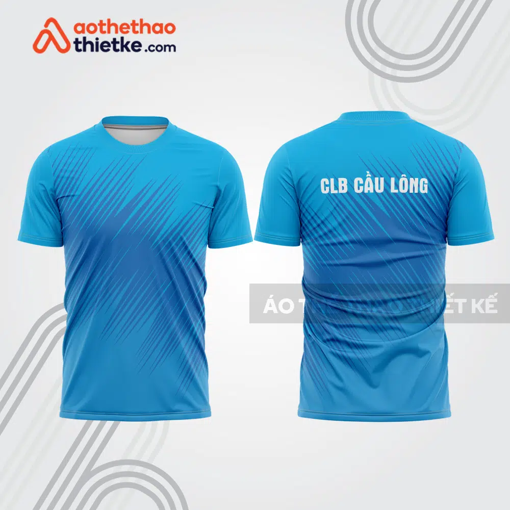 Mẫu thiết kế áo thi đấu cầu lông cl1260
