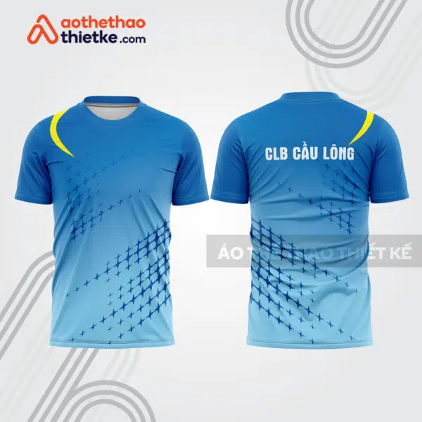 Mẫu thiết kế áo thi đấu cầu lông cl1262