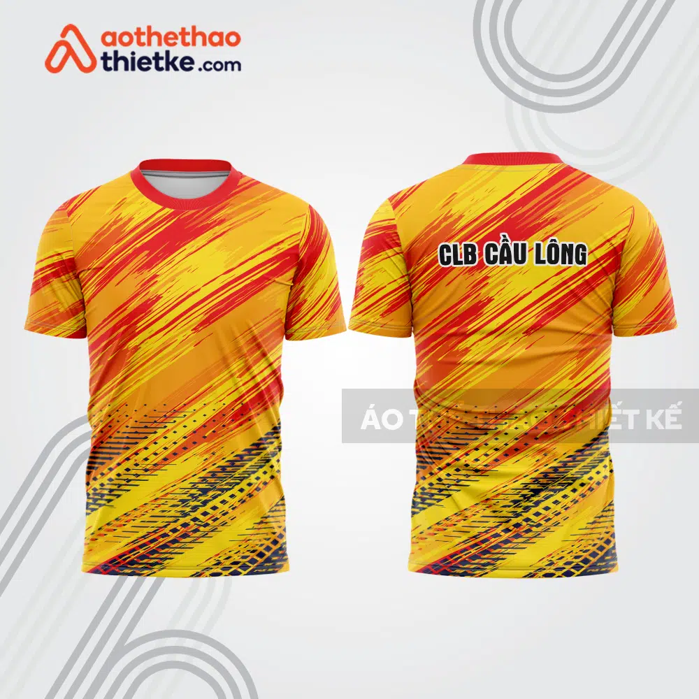 Mẫu thiết kế áo thi đấu cầu lông cl1265