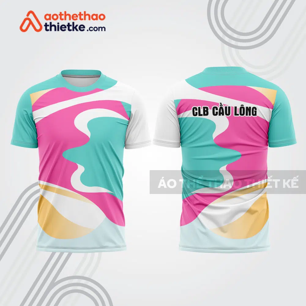 Mẫu thiết kế áo thi đấu cầu lông cl1266