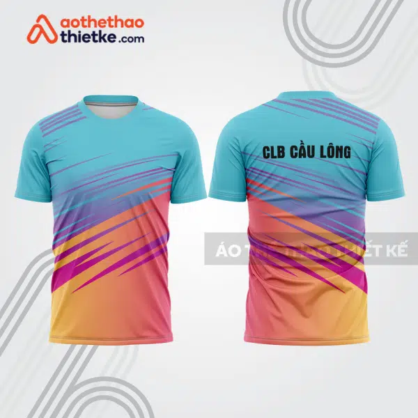 Mẫu thiết kế áo thi đấu cầu lông cl1268