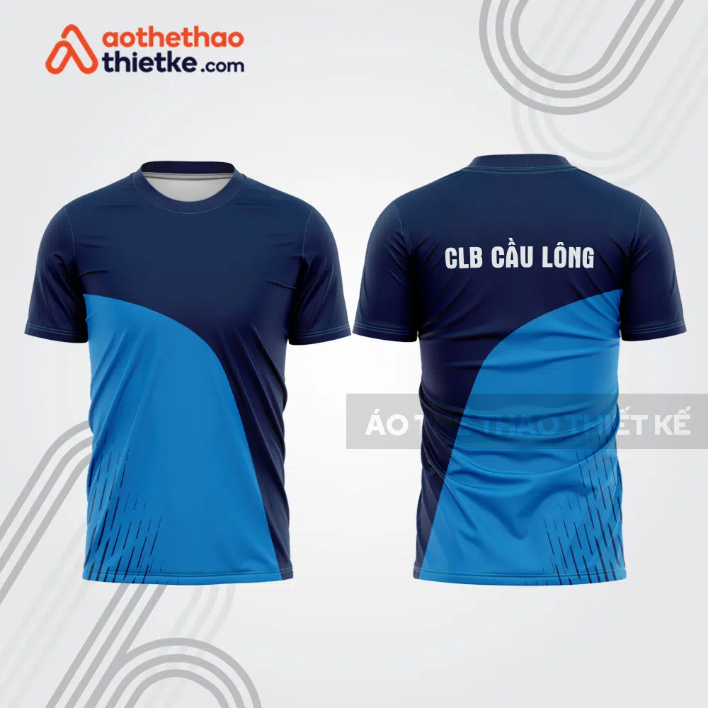 Mẫu thiết kế áo thi đấu cầu lông cl1271