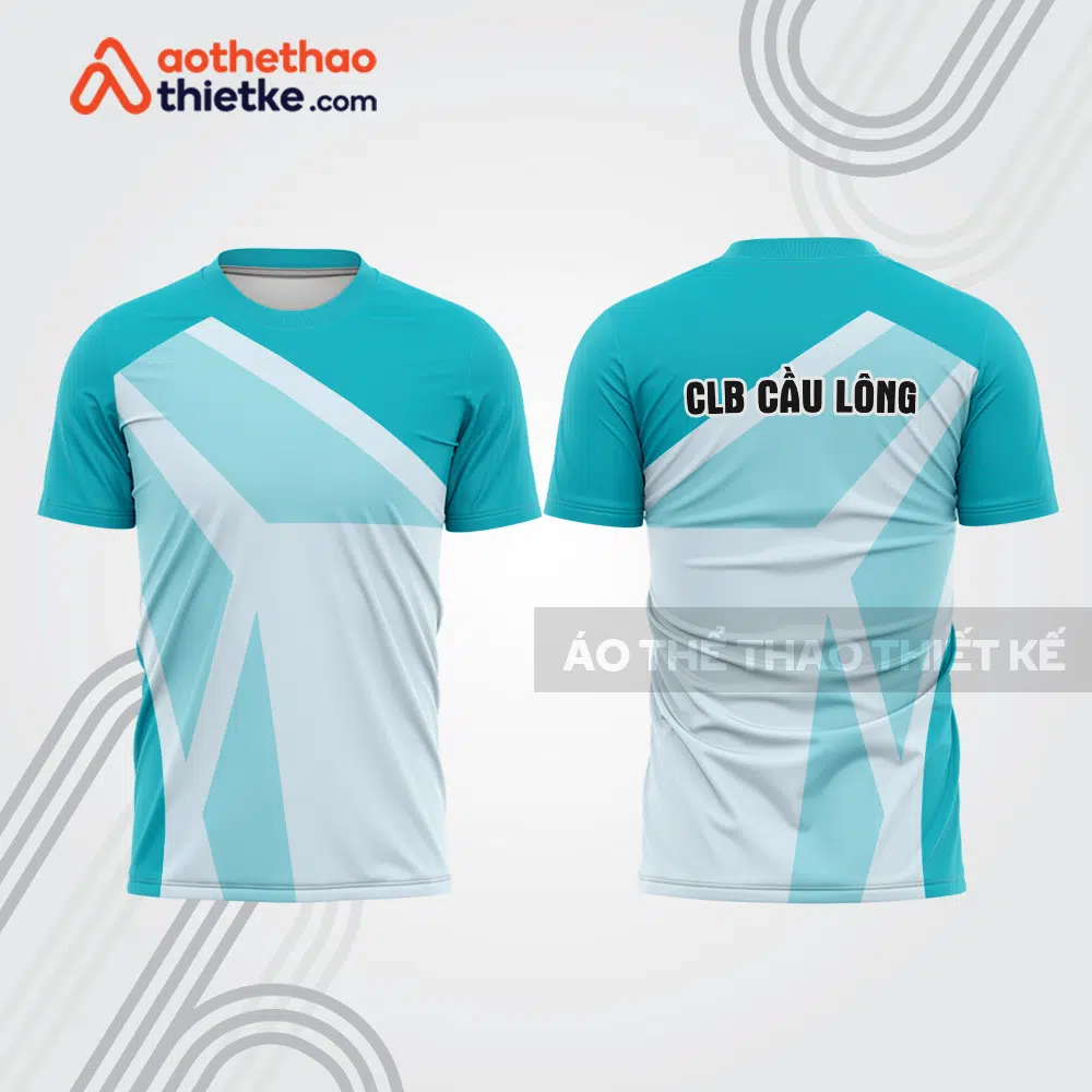 Mẫu thiết kế áo thi đấu cầu lông cl1280