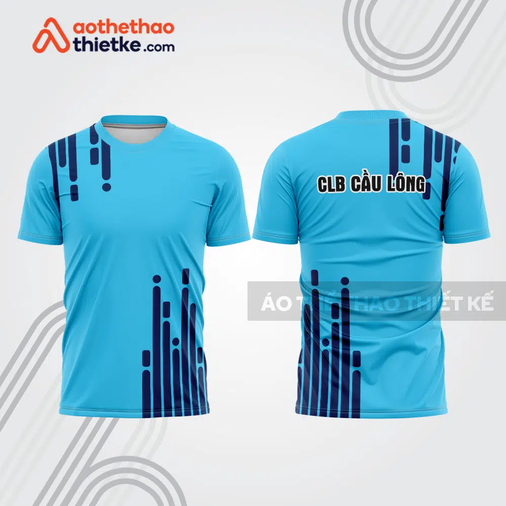 Mẫu thiết kế áo thi đấu cầu lông cl1282