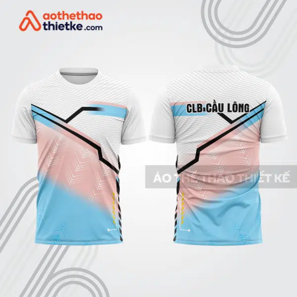 Mẫu thiết kế áo thi đấu cầu lông cl1283