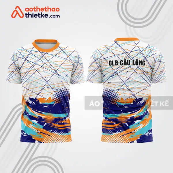 Mẫu thiết kế áo đồng phục thi đấu cầu lông cl1292