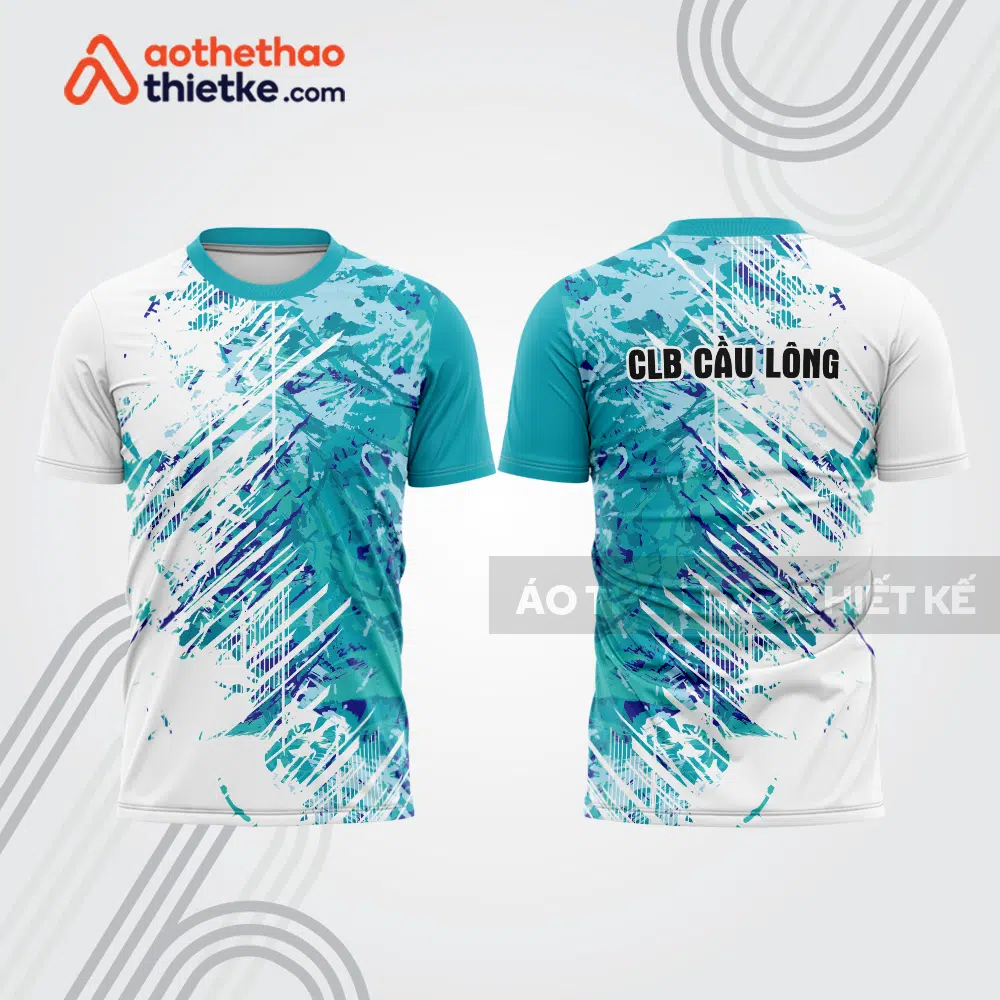Mẫu thiết kế áo đồng phục thi đấu cầu lông cl1294