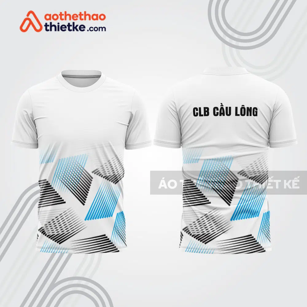 Mẫu thiết kế áo đồng phục thi đấu cầu lông cl1297
