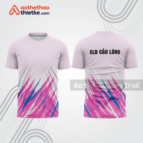 Mẫu thiết kế áo đồng phục thi đấu cầu lông cl1299