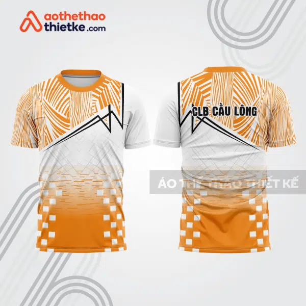 Mẫu thiết kế áo đồng phục thi đấu cầu lông cl1302