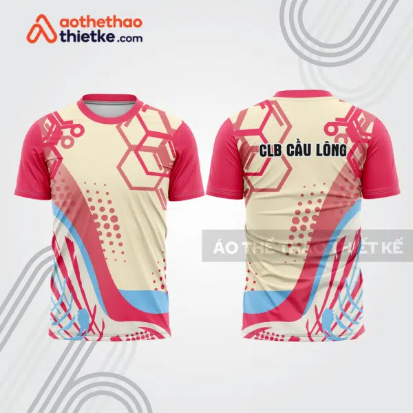 Mẫu thiết kế áo đồng phục thi đấu cầu lông cl1303